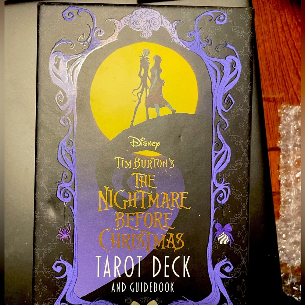 BNIB Nightmare Before Christmas Tarot Deck